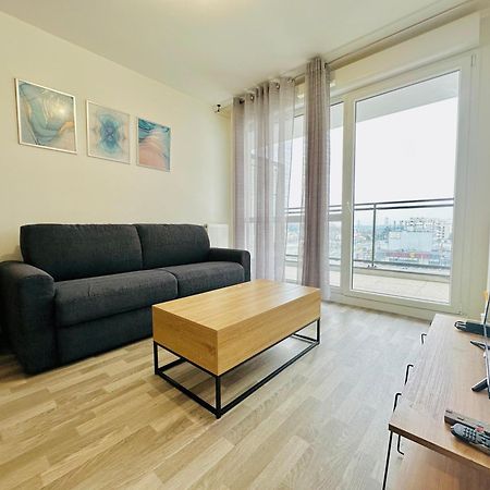 Agreable 2 Pieces Avec Balcon Et Parking Transports By Immo Kit Bnb Sarcelles Exteriör bild